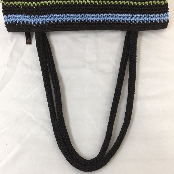 The SAK Crocheted Rainbow Mini Shoulder Bag EXCELLENT Condition - Picture 9 of 11